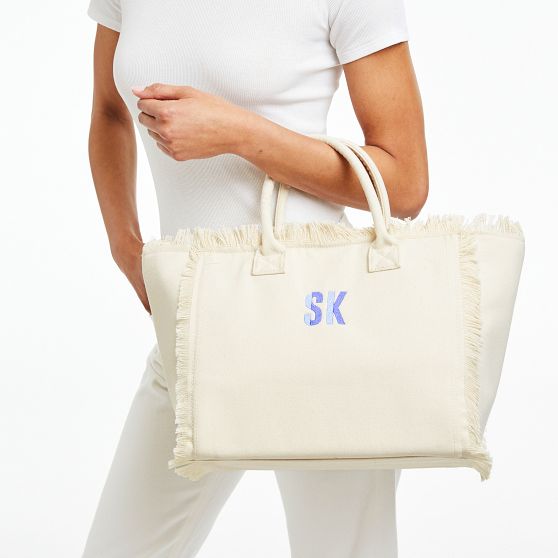 Monogram Mary Fringe Bag