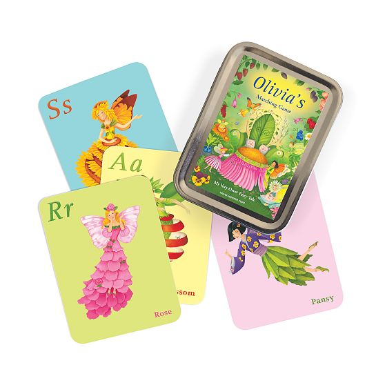 "My Very Own Fairytale" Personalized Children's Book, Puzzle & Card Game Gift Set