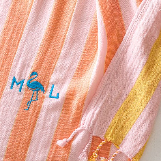 Cabana Stripe Lightweight Reversible Turkish Towel