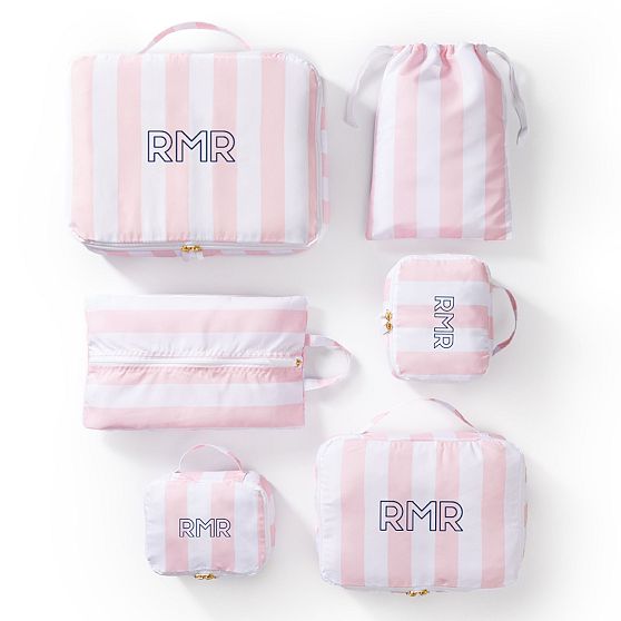 Cabana Stripe 6 Piece Packing Cube Set