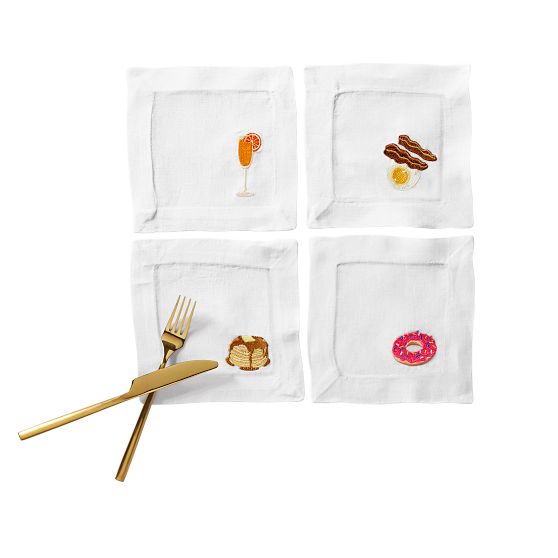 Lettermade Cocktail Napkins, Brunch