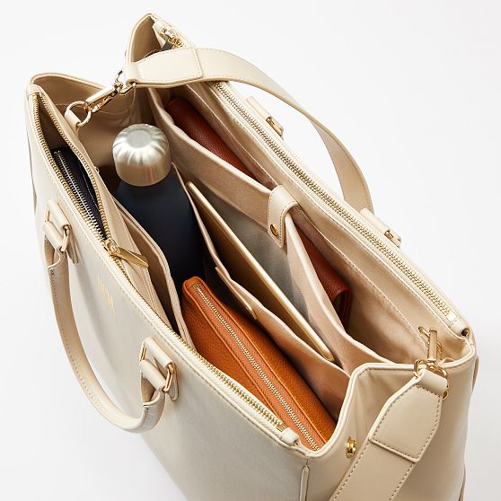 Faux Leather Work Bag