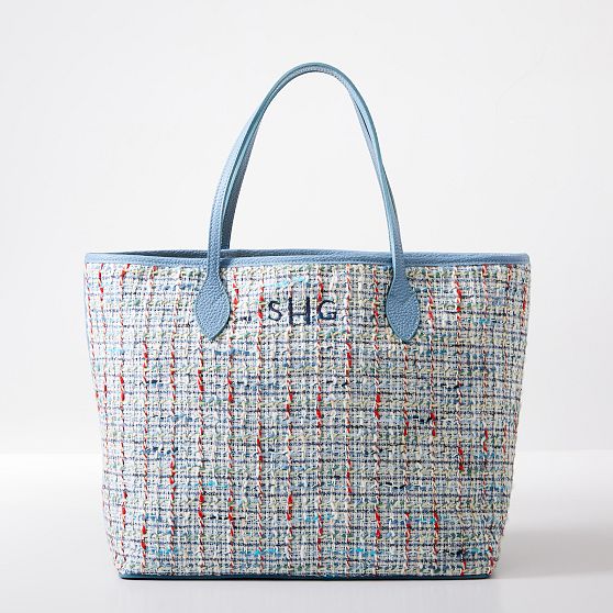 Italian Tweed Tote