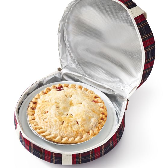 Plaid Insulated Food Carrier