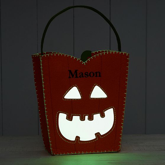 Pottery Barn Kids Glow Felt Treat Bag