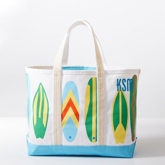 Printed Canvas Tote