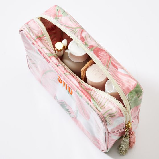 Martinique® Clear Coated Travel Cosmetic Pouch