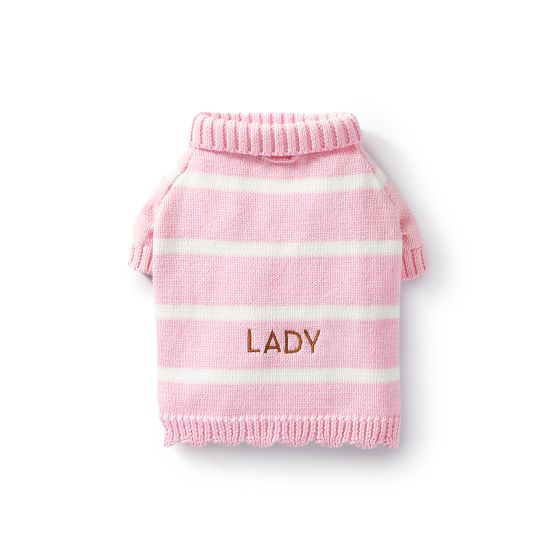 Lightweight Scalloped Pet Sweater