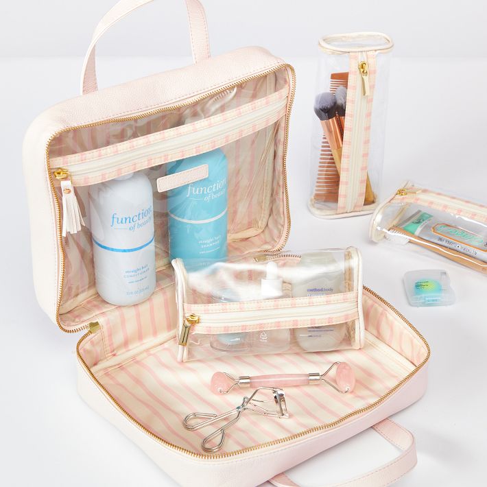 cosmetic toiletry travel bag Multi-pocket Hanging Kit. Wholesale its also TSA BAGSMART Clear Toiletry Bag 2-Pack