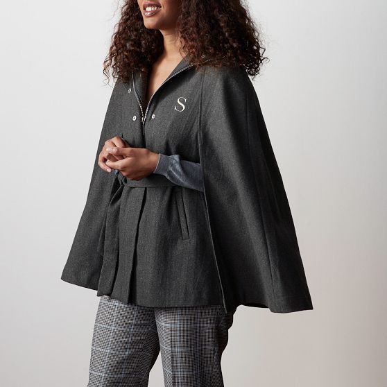 Charlotte Wool Cape
