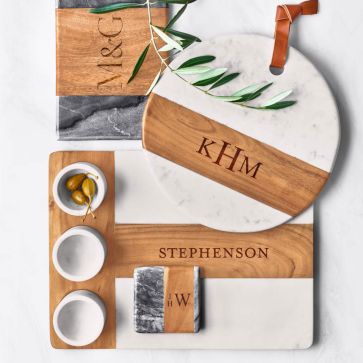 Wood + Marble Collection