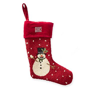 Snowman Stocking