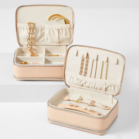 Dual Sided Travel Jewelry Case