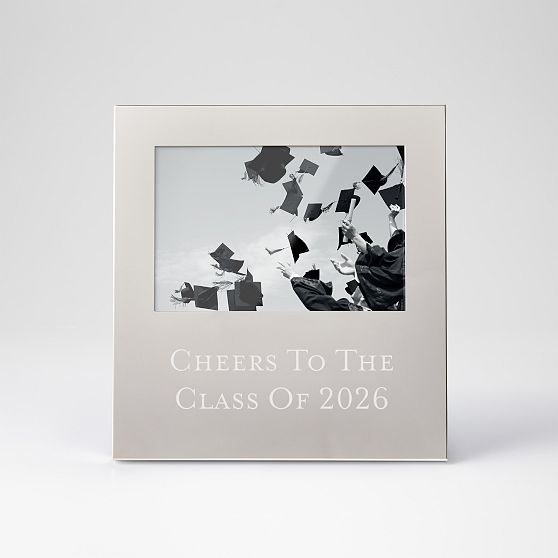 Silver Message Photo Frame