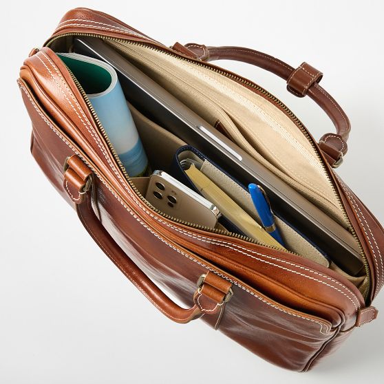 Marco Italian Leather Briefcase