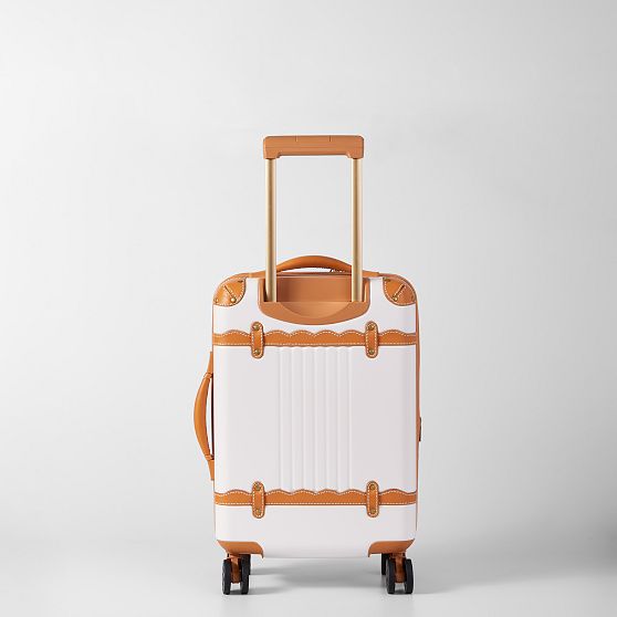 Mark &amp; Graham x Jennifer Lake Scalloped Expandable Carry-On Luggage