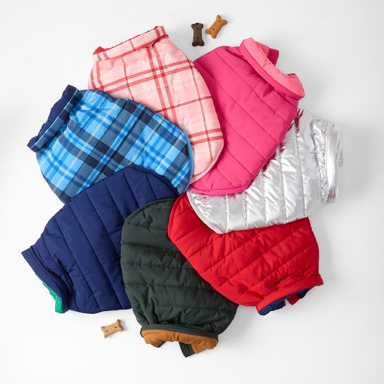 Quilted Puffer Dog Jacket