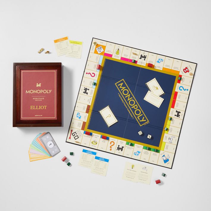 【希少品】Monopoly game table 限定品 Heritage Edition Monopoly Game Set | Mark and Graham