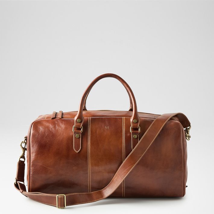 Marco Italian Leather Weekender Bag | Mark and Graham