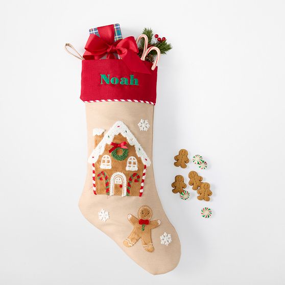 Applique Holiday Stocking