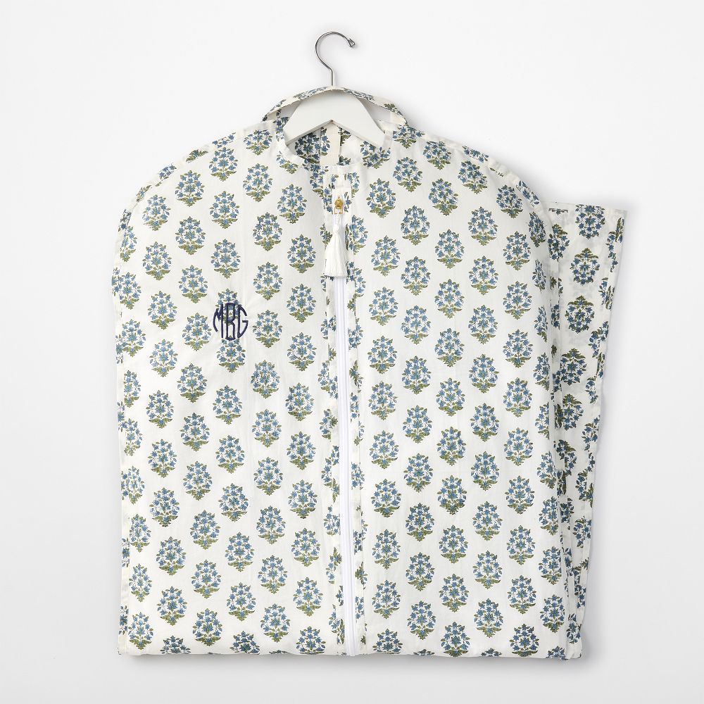 Block Print Garment Bag