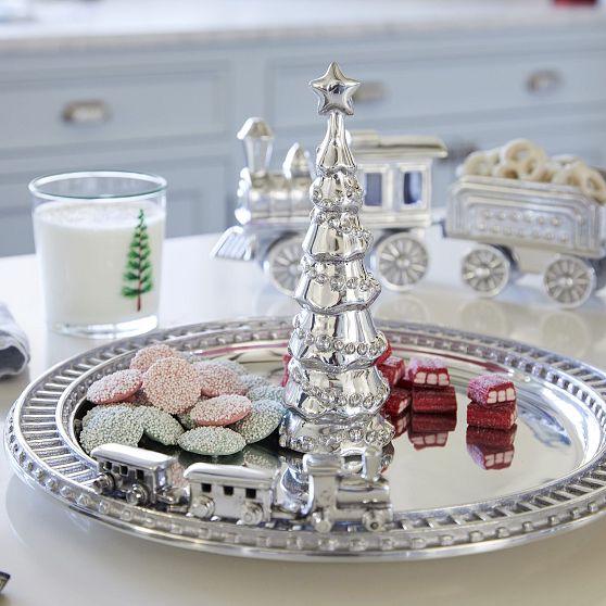 Christmas Train Serving Platter