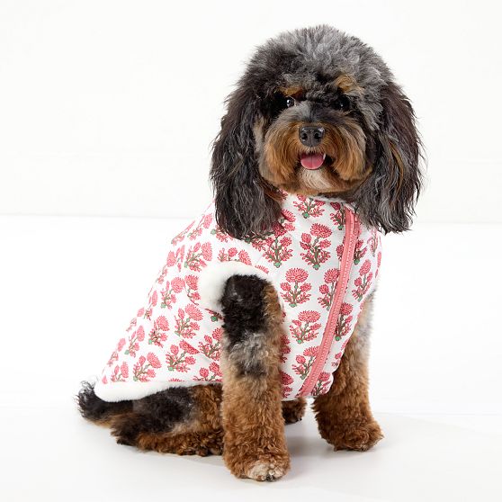 Faux Fur Parka Dog Jacket