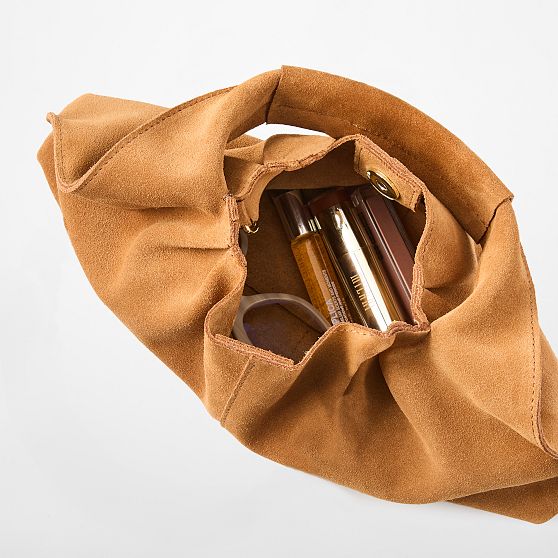 Soho Suede Gathered Handbag