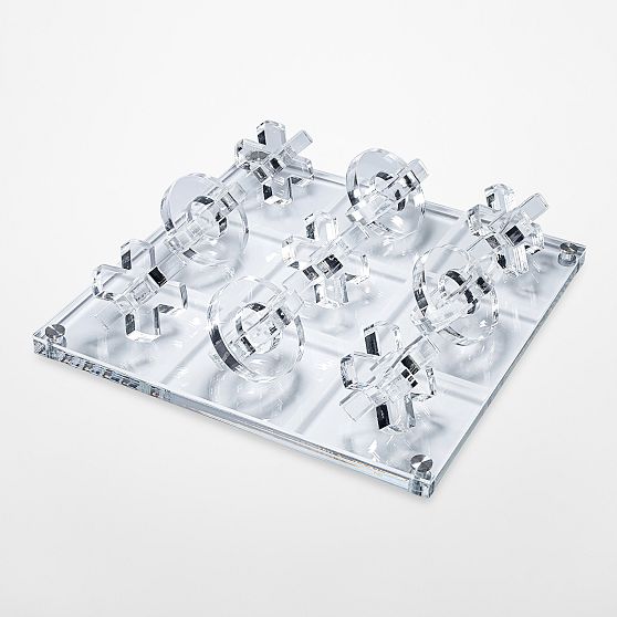 Acrylic Tic Tac Toe Game Set