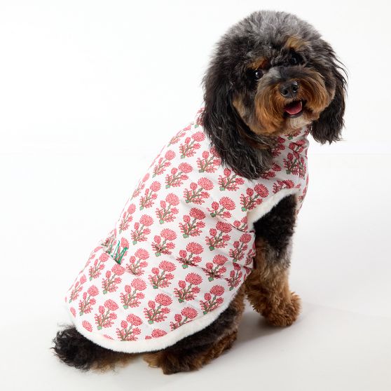 Faux Fur Parka Dog Jacket