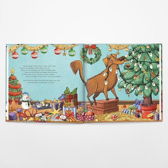 "How My Dog Saved Christmas" Personalized Book