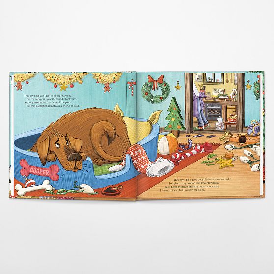 "How My Dog Saved Christmas" Personalized Book