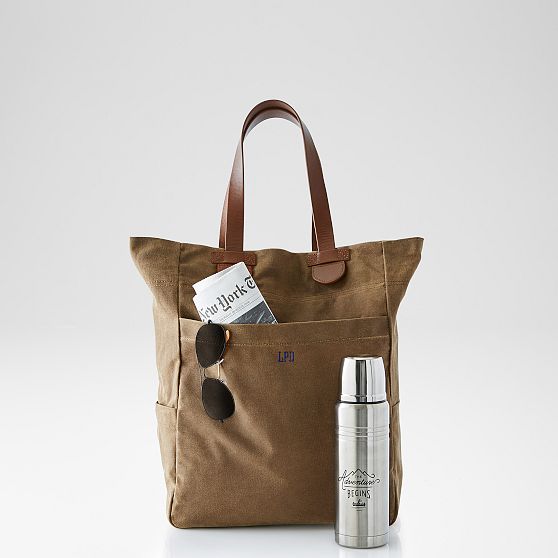 Mercer Waxed Canvas Diaper Bag