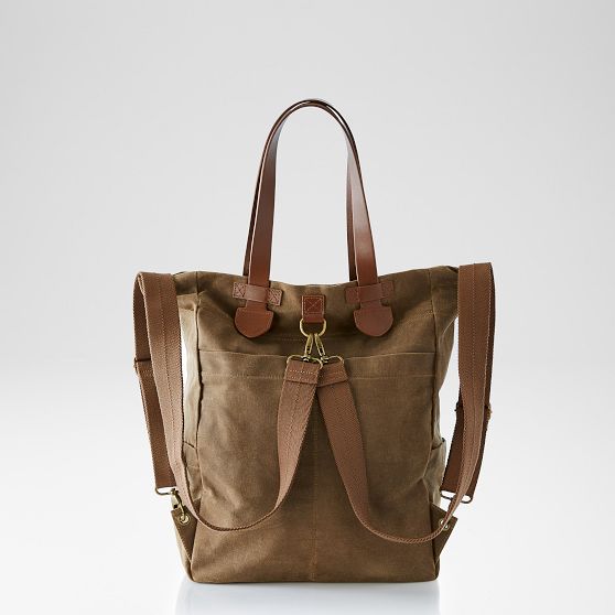 Mercer Waxed Canvas Diaper Bag