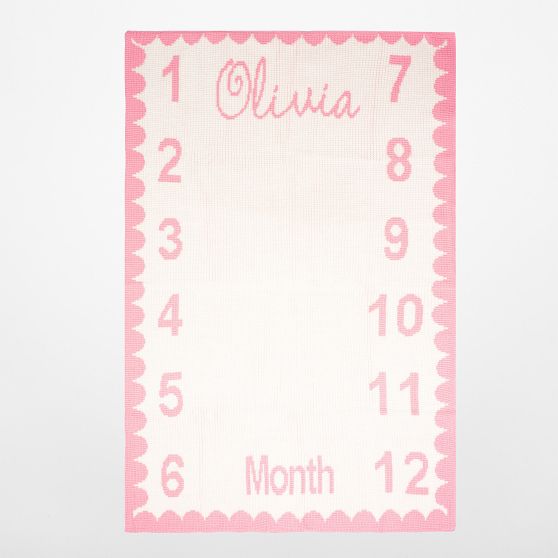 Milestone Baby Blanket