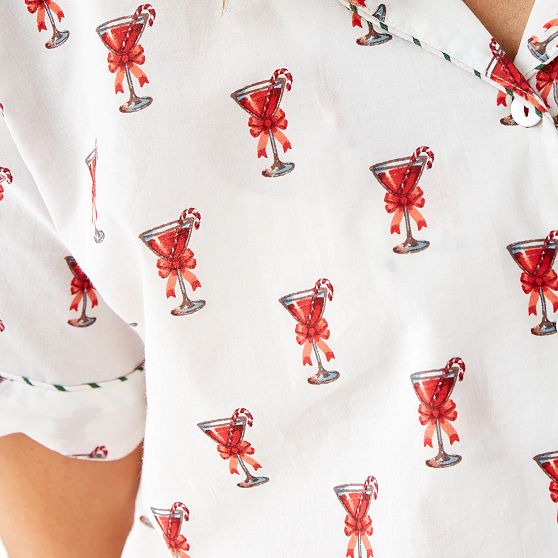 Block Print Short Pajama Set