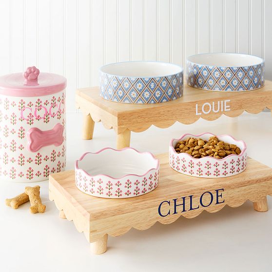 Ceramic Dog Treat Jar