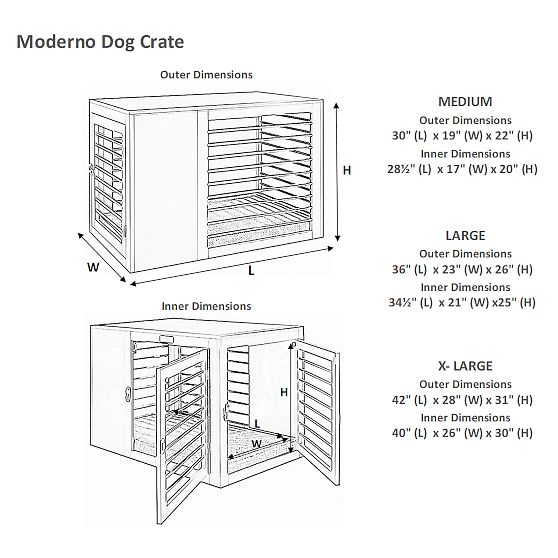 Moderno Pet Crate
