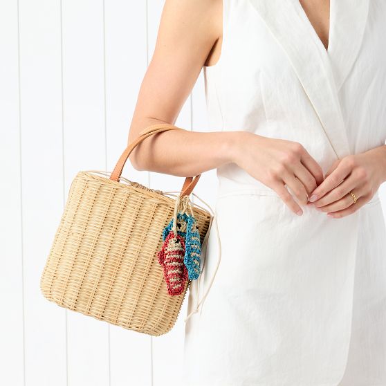 Catch of the Day Wicker Bag