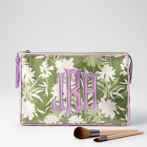 Clear Coated Applique Pouch