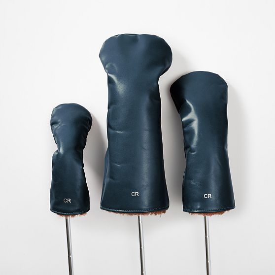 Graham Leather Golf Headcovers, Set of 3