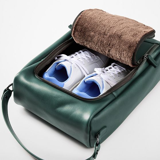 Graham Leather Golf Shoe Bag