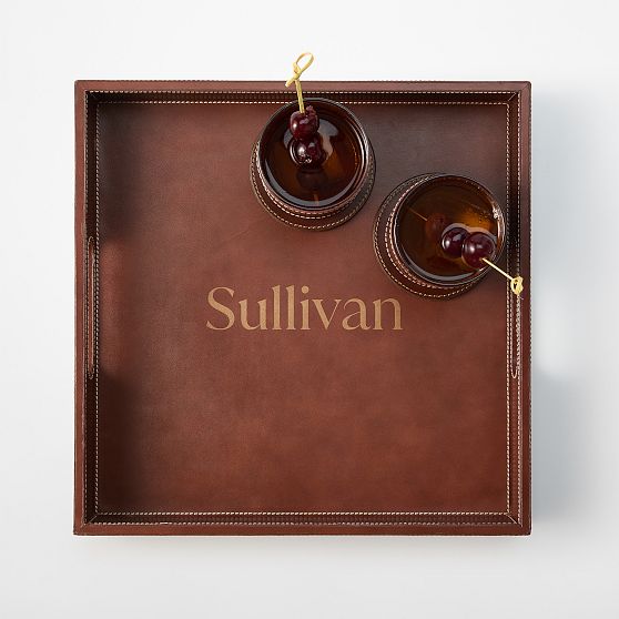 Manhattan Leather Tray