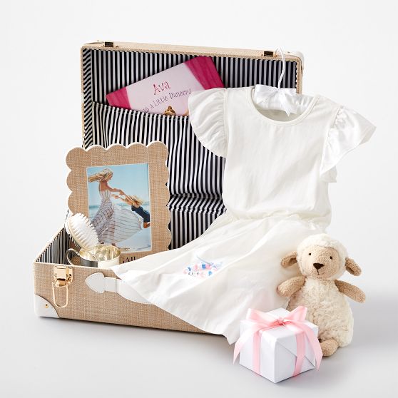 Montauk Raffia Keepsake Trunk