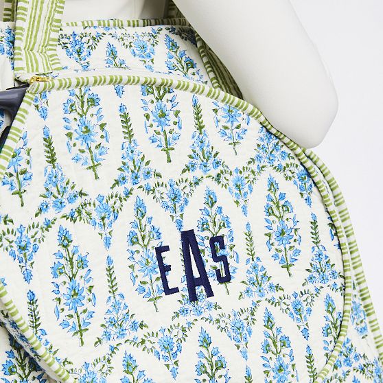 Block Print Tennis Tote