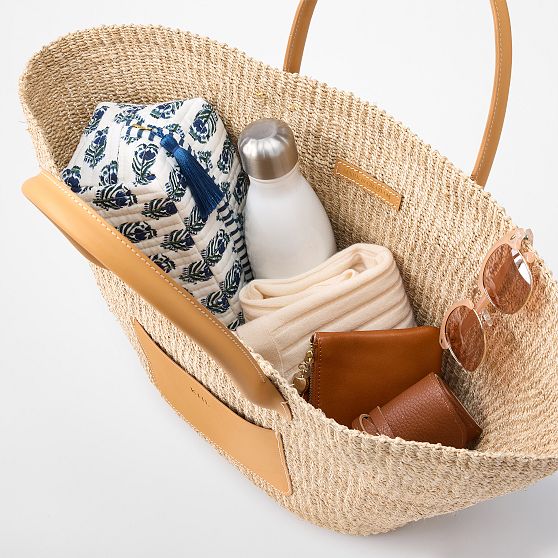 Handwoven Abaca Beach Tote