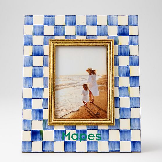 MacKenzie-Childs Check Photo Frame