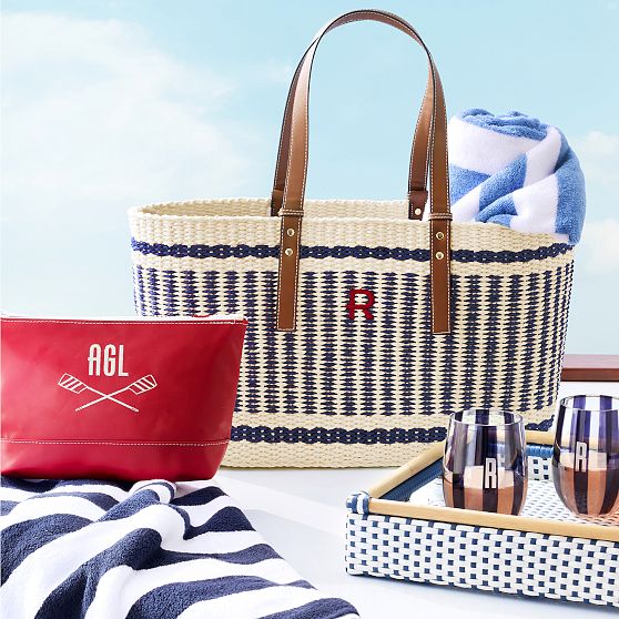 Striped Acrylic Stemless Wine Glasses