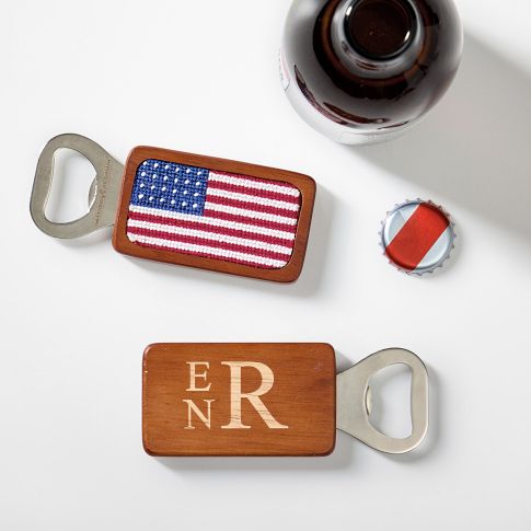Smathers & Branson Needlepoint Can Cooler | Mark and Graham