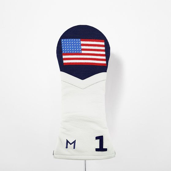 Smathers &amp; Branson Needlepoint Golf Driver Cover